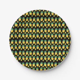 Assiettes En Carton Ananas !