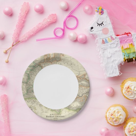 Assiettes En Carton Ancien Empire romain (Fête)