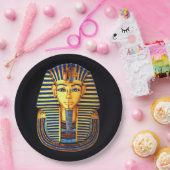 Assiettes En Carton Ancien pharaon égyptien Toutankhamon (Fête)