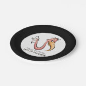 Assiettes En Carton Ancienne Buzzard Plaques papier (Angle)