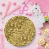 Assiettes En Carton Ancienne collection de pièces d'or (Fête)