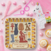 Assiettes En Carton Ancienne Egypte Fête Personnalisée À Thème (Fête)