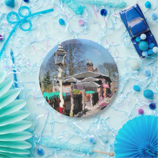 ASSIETTES EN CARTON ANCIENNE GARE (Fête)