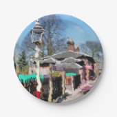 ASSIETTES EN CARTON ANCIENNE GARE (Devant)