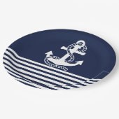 Assiettes En Carton Ancre (Angle)