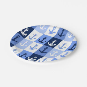 Assiettes En Carton Ancres