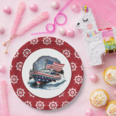 Assiettes En Carton Ancres absentes (Fête)