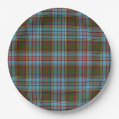 Assiettes En Carton Anderson Tartan (Devant)
