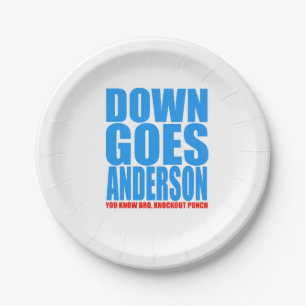 Assiettes En Carton Anderson Tombe