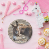 Assiettes En Carton Âne adorable (Fête)