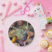 Assiettes En Carton Anémone de mer Nature scientifique Océan (Fête)