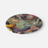 Assiettes En Carton Anémone de mer Nature scientifique Océan (Angle)