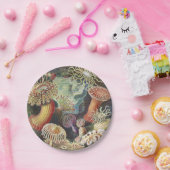 Assiettes En Carton Anémones de mer, Actiniae Seeanemonen Ernst Haecke (Fête)