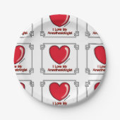 Assiettes En Carton Anesthésiste (Devant)