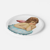 Assiettes En Carton Angel Cloud (Angle)