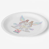 Assiettes En Carton Angel Collection (Angle)