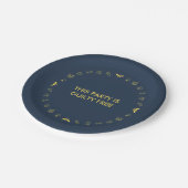 Assiettes En Carton Angel Fitness Collab (Angle)