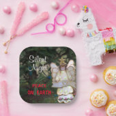 Assiettes En Carton Angel Joy Silent Night Peace (Fête)