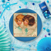 Assiettes En Carton Anges victoriens Noël Joys Be Thine (Fête)