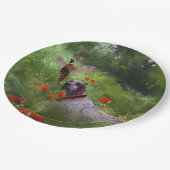 Assiettes En Carton Anglais Setter, Chasse de faisan (Angle)