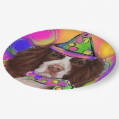 Assiettes En Carton Anglais Springer Spaniel (Angle)