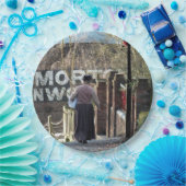 ASSIETTES EN CARTON ANGLETERRE VICTORIENNE (Fête)