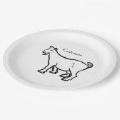 Assiettes En Carton Animal de chèvre Thunder_Cove (Angle)