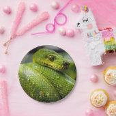 Assiettes En Carton Animal de serpent de python (Fête)