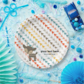 Assiettes En Carton animal sauvage mignon (Fête)