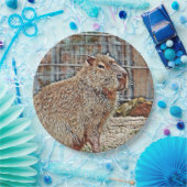 Assiettes En Carton Animal SmartMix - Capybara (Fête)