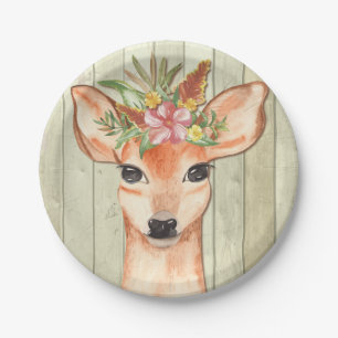 ASSIETTES EN CARTON ANIMAUX DE FÊTE