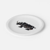 Assiettes En Carton Animaux de fête - RHINOCEROS Conservation - (Angle)