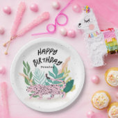 Assiettes En Carton Animaux de fête sauvage Plaques de papier Annivers (Fête)