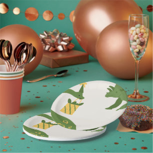 Assiettes En Carton Animaux de la fête des rues Anniversaire