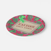Assiettes En Carton Animaux de la fête Forêt tropicale Anniversaire (Angle)