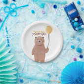 Assiettes En Carton Animaux sauvages mignons Anniversaire (Fête)