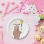 Assiettes En Carton Animaux sauvages mignons Anniversaire (Fête)