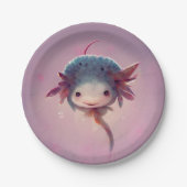 Assiettes En Carton Anime Axolotl (Devant)