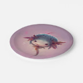 Assiettes En Carton Anime Axolotl (Angle)