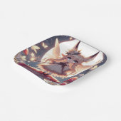 Assiettes En Carton Anime Girl Pixie Hippie Lune Fée (Angulaire)