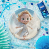 Assiettes En Carton Anjo Feliz (Fête)