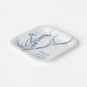 Assiettes En Carton Annapolis Chesapeake Bay Mariage (Angulaire)