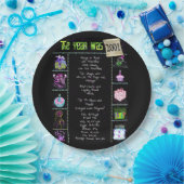 Assiettes En Carton Année 2001 Anniversaire Trivia Faits Papier Plaque (Fête)