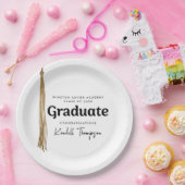 Assiettes En Carton Année de classe École sur mesure (Fête)