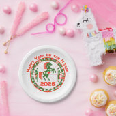 Assiettes En Carton Année du cheval 2026 (Fête)
