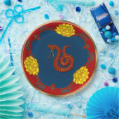Assiettes En Carton Année Du Serpent (Fête)