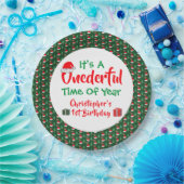 Assiettes En Carton Année impensable 1er anniversaire (Fête)