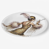 Assiettes En Carton Années folles (Angle)