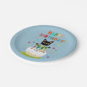 Assiettes En Carton Anniversaire (Angle)