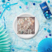 ASSIETTES EN CARTON ANNIVERSAIRE (Fête)